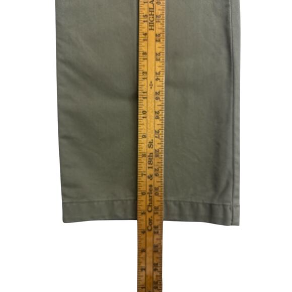 Banana Republic Pants Mens Military Green Twill Paratrooper Cargo 39X31.5 - Picture 7 of 8